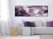 Canvas Amethyst Constellation (1-piece) - Purple Abstraction with Lilies 92969 additionalThumb 3