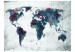 Wall Mural World map on the wall 97069 additionalThumb 1
