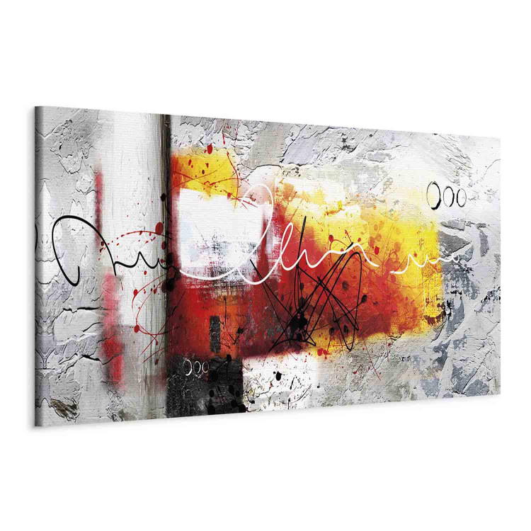 Canvas Print Hammer (1 Part) Red Narrow 107379 additionalImage 2
