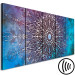 Canvas Center (5-part) Blue Narrow - Oriental Style Mandala 107979 additionalThumb 6