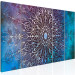 Canvas Center (5-part) Blue Narrow - Oriental Style Mandala 107979 additionalThumb 2