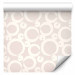 Wallpaper Beige Rings 108279 additionalThumb 6