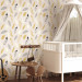 Modern Wallpaper Golden Feathers 108479 additionalThumb 10