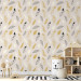 Modern Wallpaper Golden Feathers 108479 additionalThumb 8