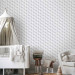 Modern Wallpaper Grey Hearts 113779 additionalThumb 8