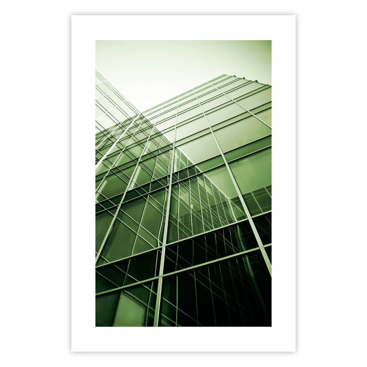 Wall Poster Large Windows - reflection of urban architecture in a glass skyscraper 116679 additionalImage 25