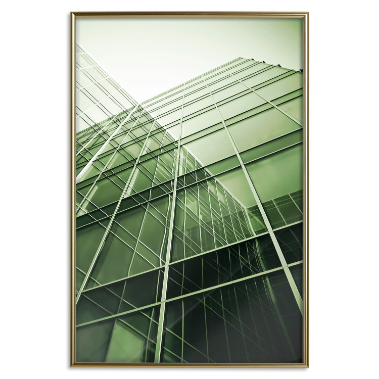 Wall Poster Large Windows - reflection of urban architecture in a glass skyscraper 116679 additionalImage 16
