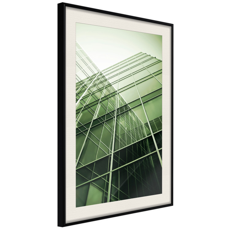 Wall Poster Large Windows - reflection of urban architecture in a glass skyscraper 116679 additionalImage 3