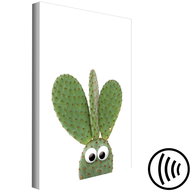 Canvas Art Print Ear Cactus (1 Part) Vertical 116879 additionalImage 6