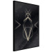 Wall Poster Metaphysical Symbol - geometric gold composition on a black background 117779 additionalThumb 10