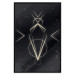 Wall Poster Metaphysical Symbol - geometric gold composition on a black background 117779 additionalThumb 18