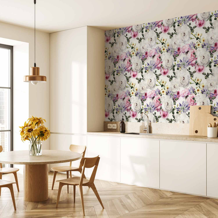 Modern Wallpaper English Flowers (Colourful) 117979 additionalImage 9