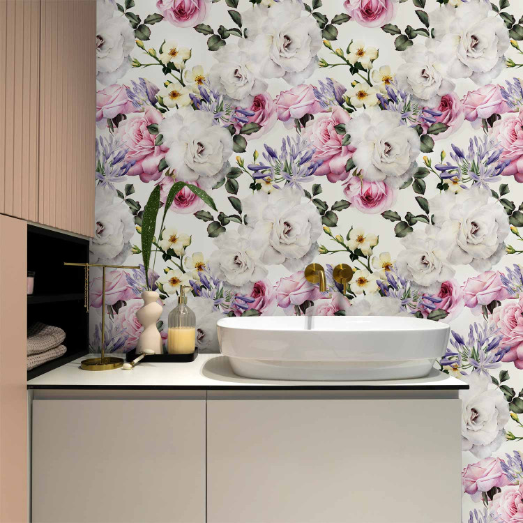 Modern Wallpaper English Flowers (Colourful) 117979 additionalImage 10