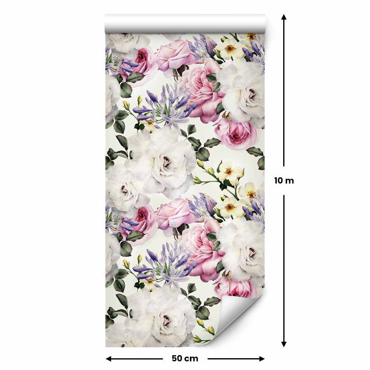 Modern Wallpaper English Flowers (Colourful) 117979 additionalImage 7