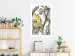 Wall Poster Golden Nature - composition with tropical monstera leaves with a golden touch 118279 additionalThumb 2