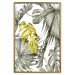 Wall Poster Golden Nature - composition with tropical monstera leaves with a golden touch 118279 additionalThumb 16