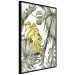 Wall Poster Golden Nature - composition with tropical monstera leaves with a golden touch 118279 additionalThumb 10