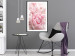 Wall Poster Morning Nostalgia - plant with a pink flower in a pastel shade 122779 additionalThumb 4