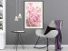 Wall Poster Morning Nostalgia - plant with a pink flower in a pastel shade 122779 additionalThumb 22