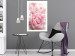 Wall Poster Morning Nostalgia - plant with a pink flower in a pastel shade 122779 additionalThumb 4