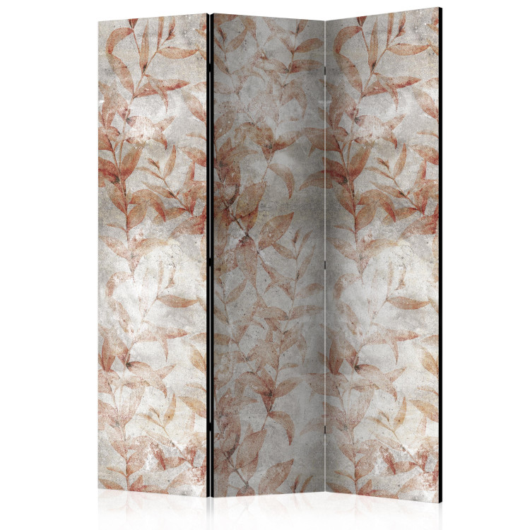 Room Divider Roman Plants - texture in an autumnal plant style on a white background 122979