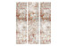 Room Divider Roman Plants - texture in an autumnal plant style on a white background 122979 additionalThumb 3