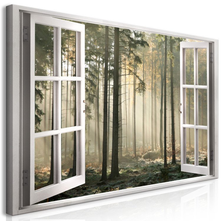 Large canvas print Quiet Forest II [Large Format] 125579 additionalImage 2