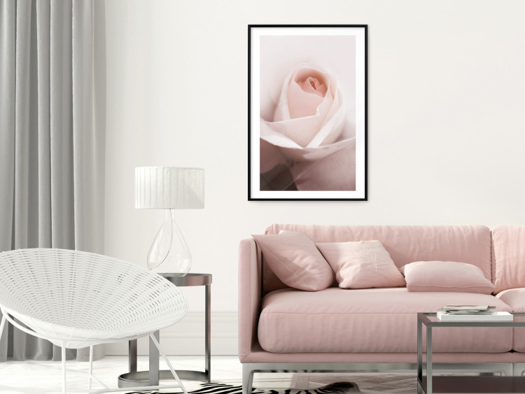 Wall Poster Level of Feelings - spring rose flower with subtly pink petals 126679 additionalImage 18