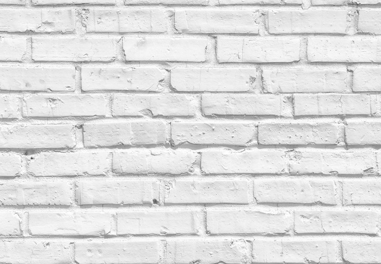 Wall Mural Grey brick - Scandinavian background in grey with regular texture 126879 additionalImage 3