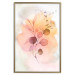 Poster Watercolor Twig - plant with leaves on background of abstract colors 127879 additionalThumb 17