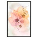 Poster Watercolor Twig - plant with leaves on background of abstract colors 127879 additionalThumb 14
