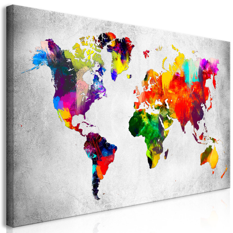 Large canvas print Artistic World - Triptych II [Large Format] 128679 additionalImage 2