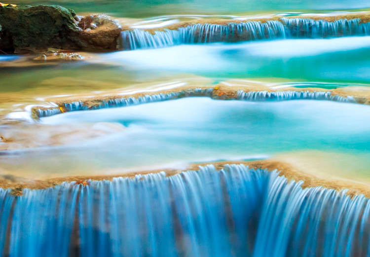 Large canvas print Sapphire Waterfalls [Large Format] 128879 additionalImage 4
