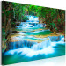 Large canvas print Sapphire Waterfalls [Large Format] 128879 additionalThumb 2
