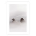 Poster Misty Whisper - landscape of trees in the midst of intense bright fog 130379 additionalThumb 25