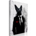 Canvas Businessman Dog (1 Part) Vertical 130779 additionalThumb 2