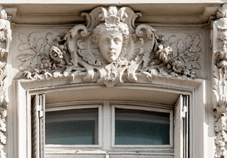 Poster Eyes of Paris - building architecture with patterns on the window frames and balconies 132279 additionalImage 4