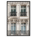 Poster Eyes of Paris - building architecture with patterns on the window frames and balconies 132279 additionalThumb 18