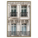 Poster Eyes of Paris - building architecture with patterns on the window frames and balconies 132279 additionalThumb 21