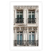 Poster Eyes of Paris - building architecture with patterns on the window frames and balconies 132279 additionalThumb 25