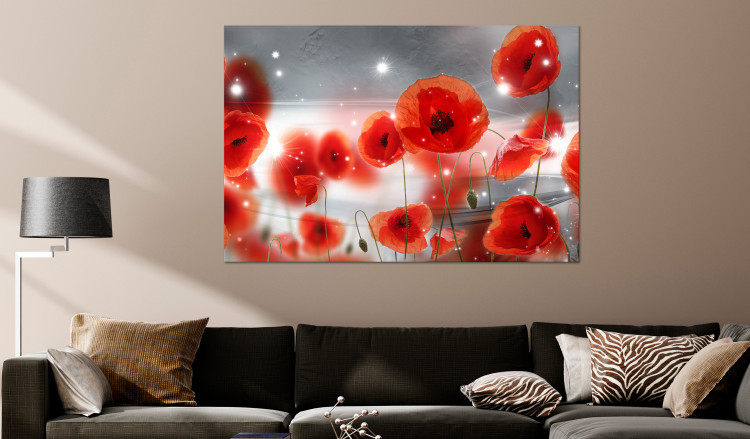 Large canvas print Stellar Poppies [Large Format] 132379 additionalImage 5