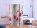 Folding Screen Pink Cherry Blossoms (3-piece) - floral composition 132779 additionalThumb 2