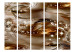Room Separator Stellar Storm II - diamonds on the background of luxurious golden texture 133679 additionalThumb 3