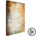 Canvas Print Etude (1-piece) Vertical - modern abstraction with golden leaves 135379 additionalThumb 6