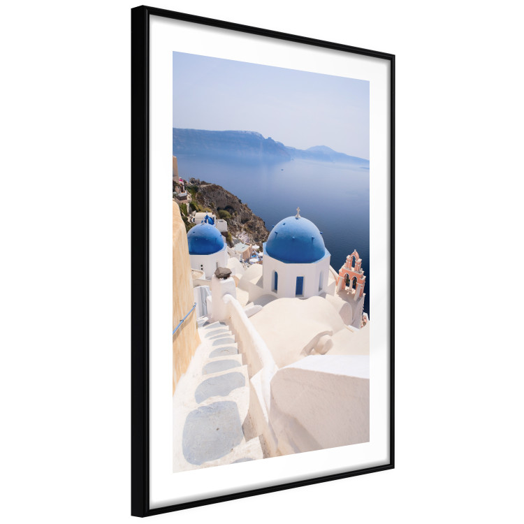 Poster Trip to Santorini - a summer landscape of architecture against the sea 136079 additionalImage 5
