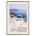 Poster Trip to Santorini - a summer landscape of architecture against the sea 136079 additionalThumb 25