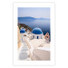 Poster Trip to Santorini - a summer landscape of architecture against the sea 136079 additionalThumb 10