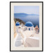 Poster Trip to Santorini - a summer landscape of architecture against the sea 136079 additionalThumb 24