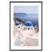 Poster Trip to Santorini - a summer landscape of architecture against the sea 136079 additionalThumb 27
