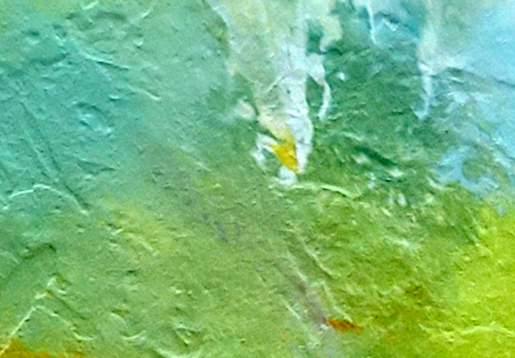 Wall Poster Mountains from Above - a unique colorful abstract with paint texture 137179 additionalImage 18